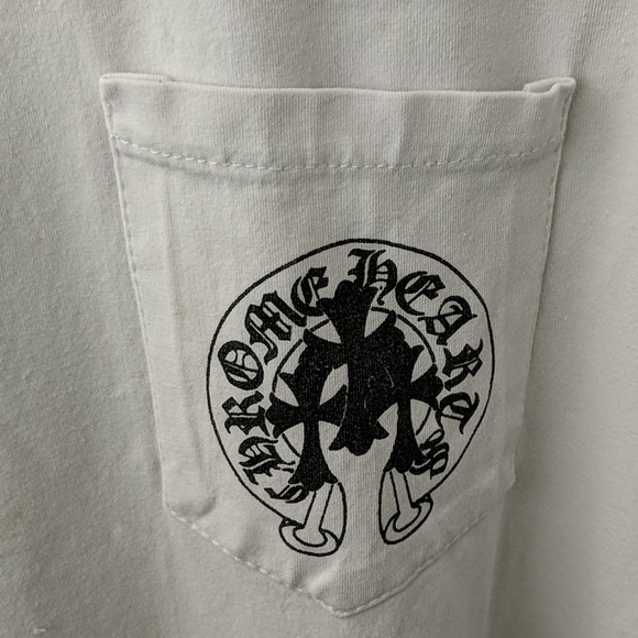 ⚡SOLD⚡Chrome Hearts White Tee - Picture 2 of 6